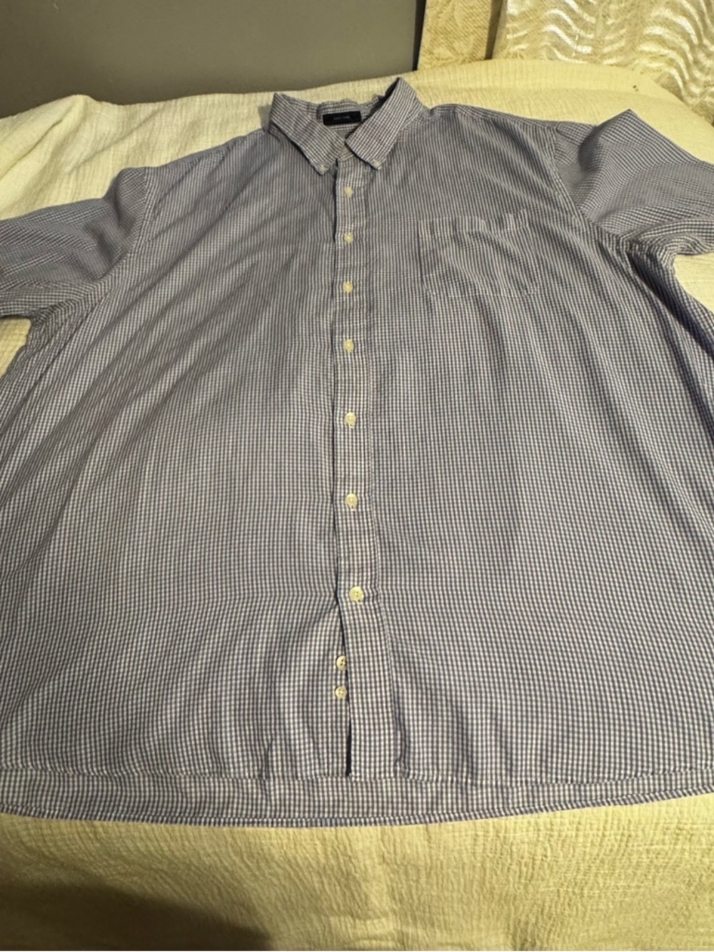 Saddlebred Big & Tall Men’s Short Sleeve Button Up Shirts Lot Of Three Size 3X - Picture 3 of 11